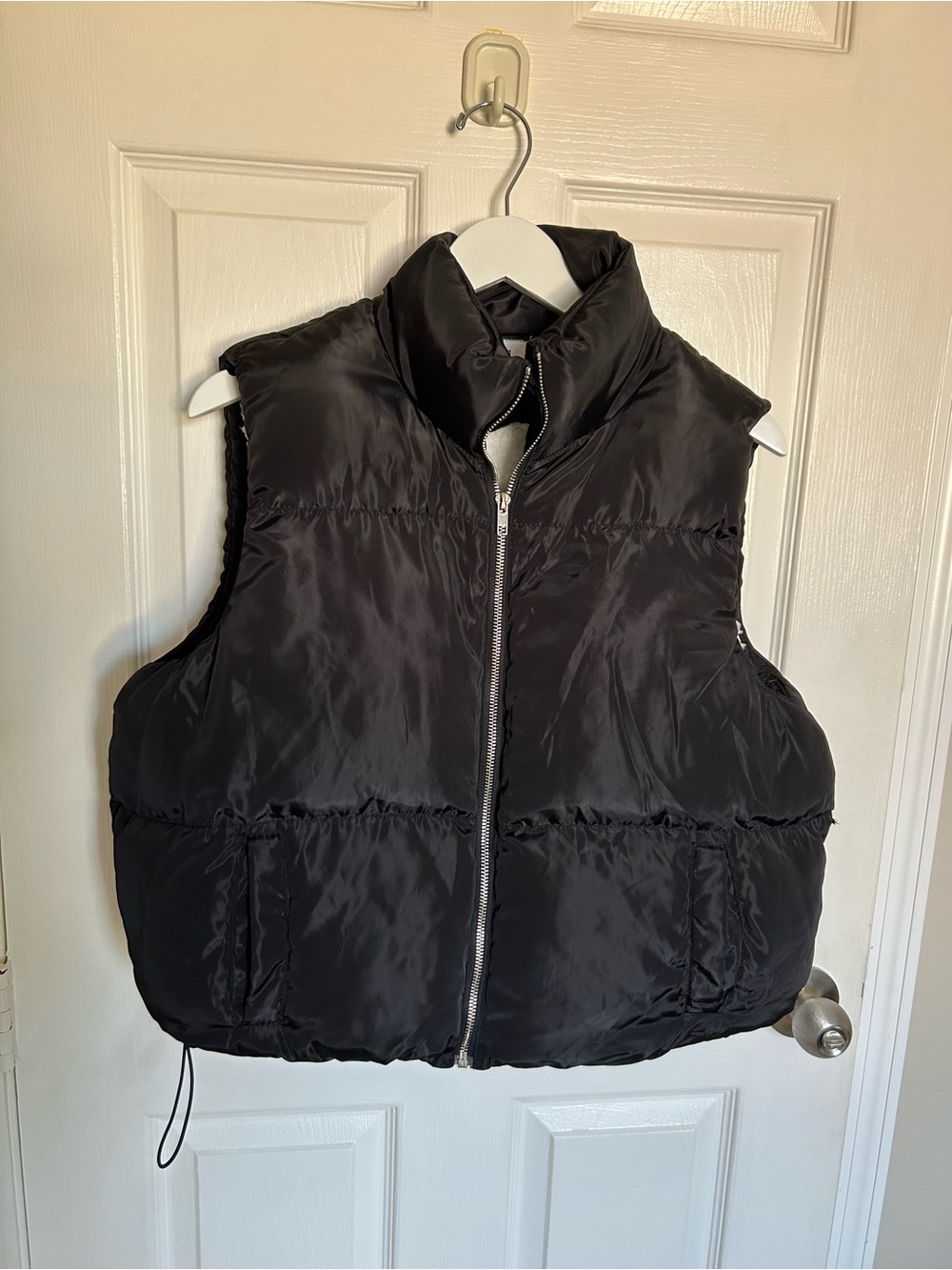 Rue21 Black Quilted Puffer Vest